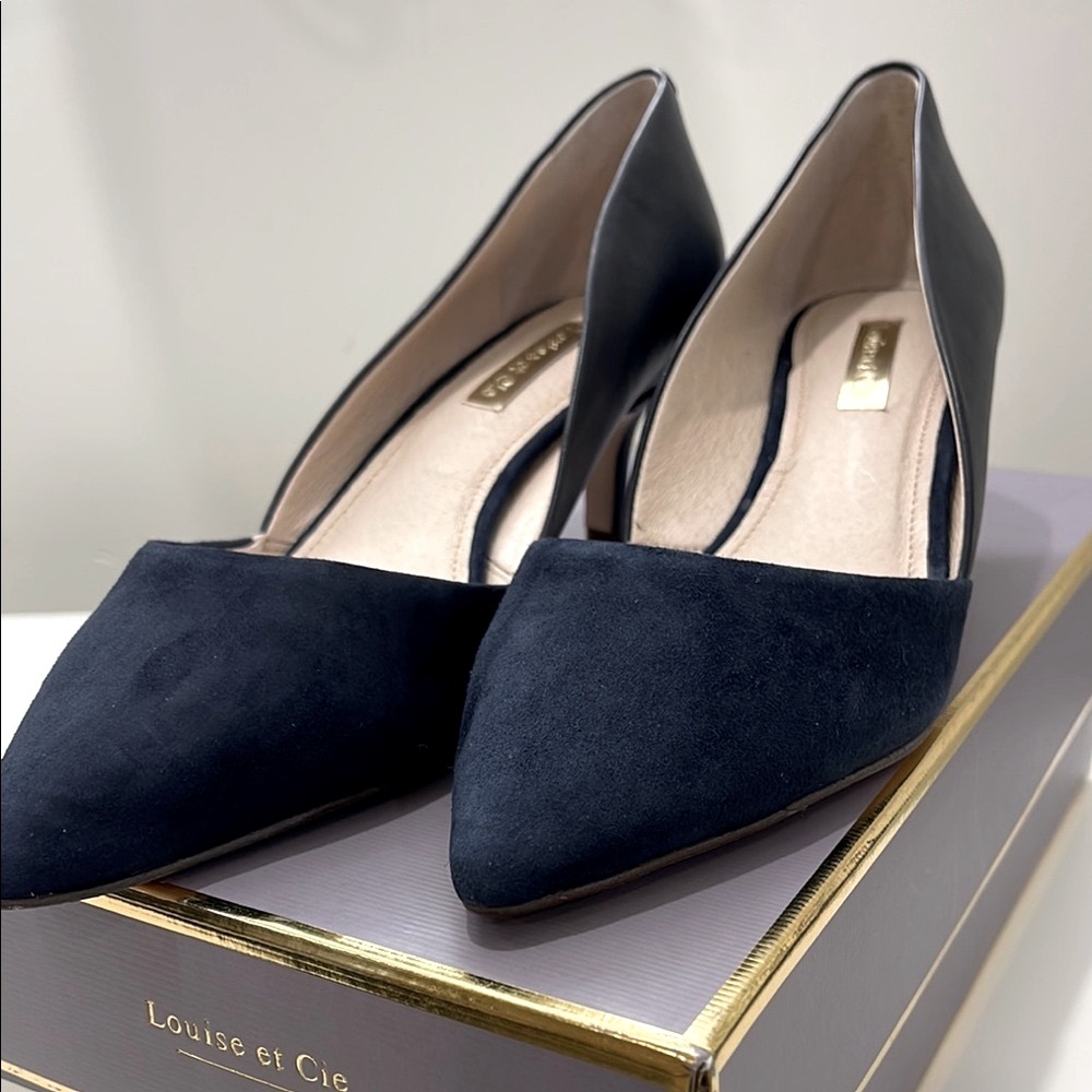 Louise et Cie Women's Navy Pumps